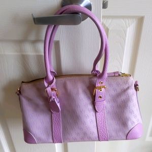 SUMMER SALES!!! Like New Signature Dooney & Bourke Gold/Lilac